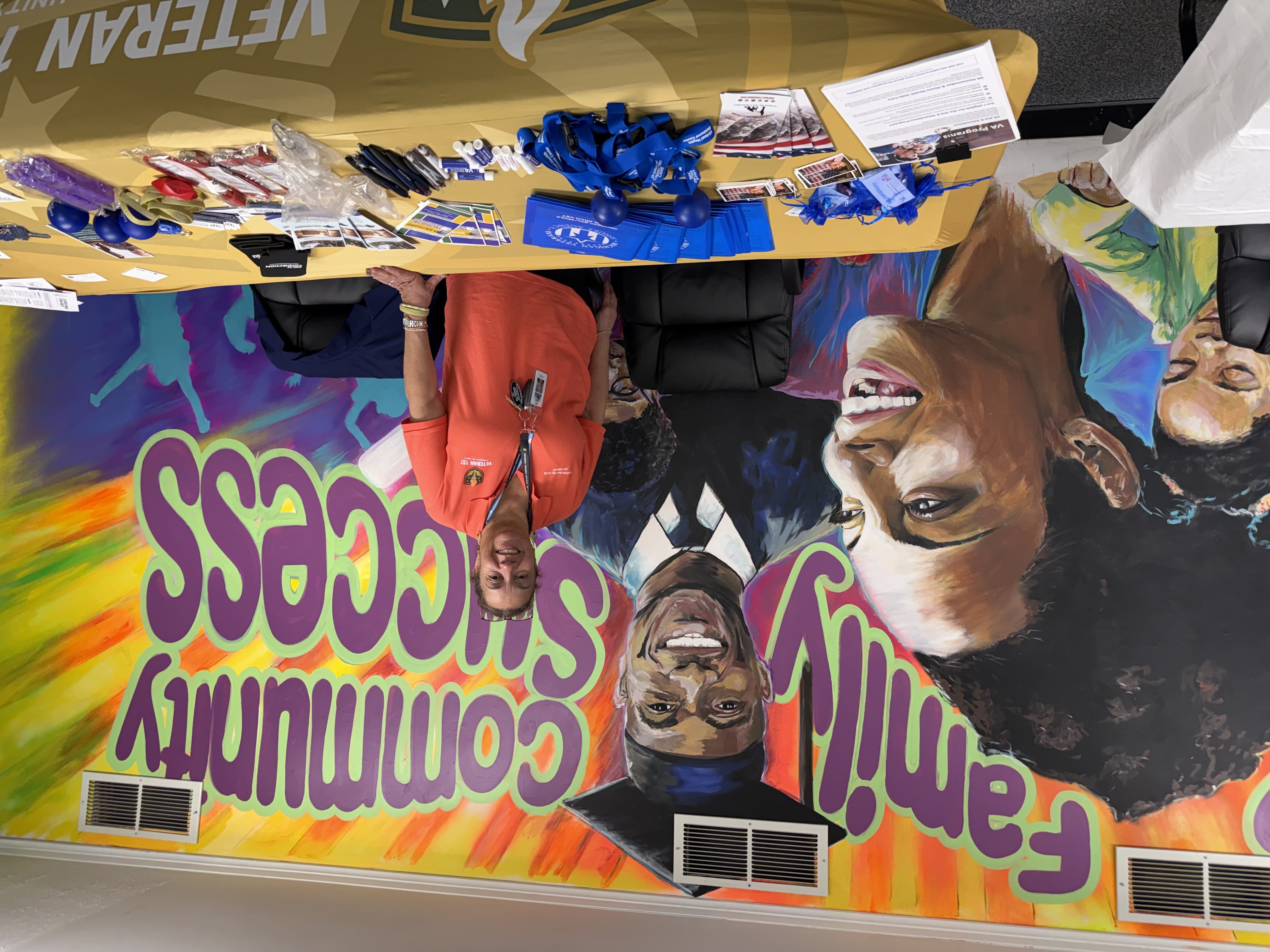 Veterans 1st booth
